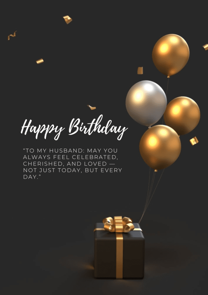Birthday Wishes for Husband