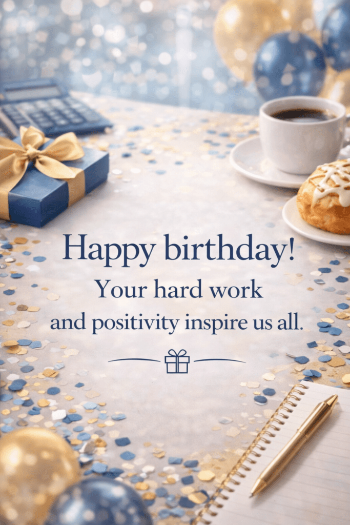 75 Professional Birthday Wishes for Colleagues and Clients
